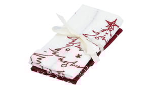Serviette Weihnachtsbaum