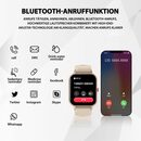 Bild 3 von Yuede Smartwatch, Fitness Tracker uhr mit Anruffunktion für Damen und Herren Smartwatch (Quadratischer 1,85''-Voll-Touch-Farbdisplay Zoll Zoll) Gesundheits-Smartwatch mit Blutsauerstoff, Blutdr