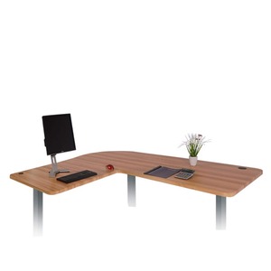 Tischplatte MCW-D40 für Eck-Schreibtisch, Schreibtischplatte, 90° ~ eichefarben