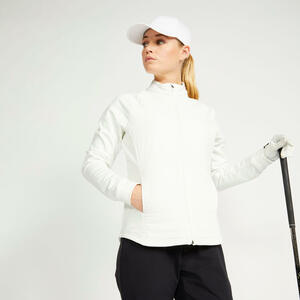 Damen Golf Sweatshirtjacke - CW500 creme