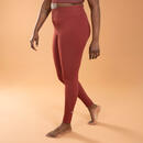 Bild 1 von Leggings Yoga lang nahtlos Damen - bordeaux