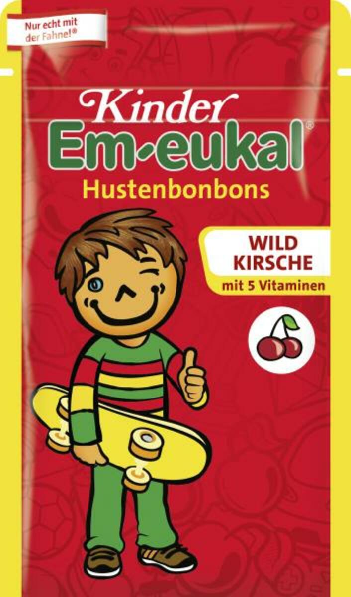Bild 1 von Em-eukal Kinder Hustenbonbons Wildkirsche