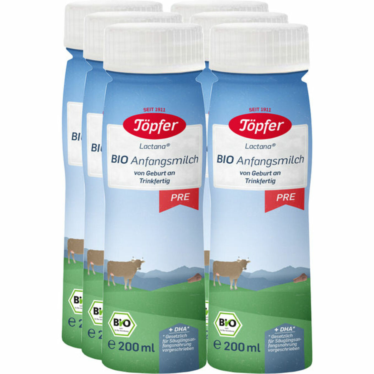 Bild 1 von Töpfer BIO Anfangsmilch, 6er Pack