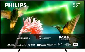Philips 55PML9507/12 LED-Fernseher (139 cm/55 Zoll, 4K Ultra HD, Android TV, Smart-TV)