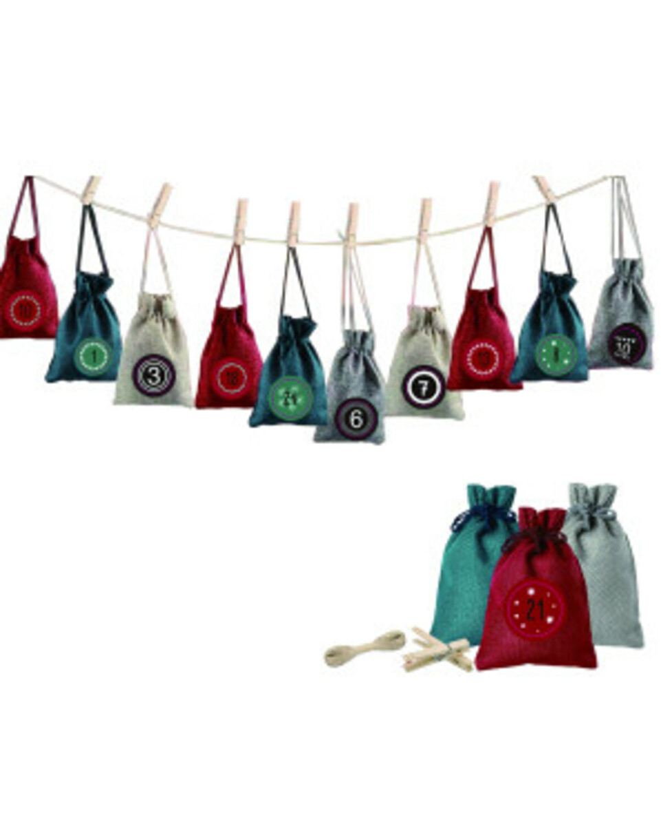 Bild 1 von Adventskalender
       
       verschiedene Designs
   
      rot