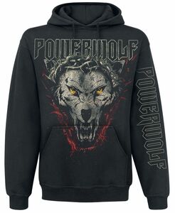 Powerwolf Kapuzenpullover - Metal Is Religion - S bis XXL - für Männer - Größe L - schwarz  - EMP exklusives Merchandise!