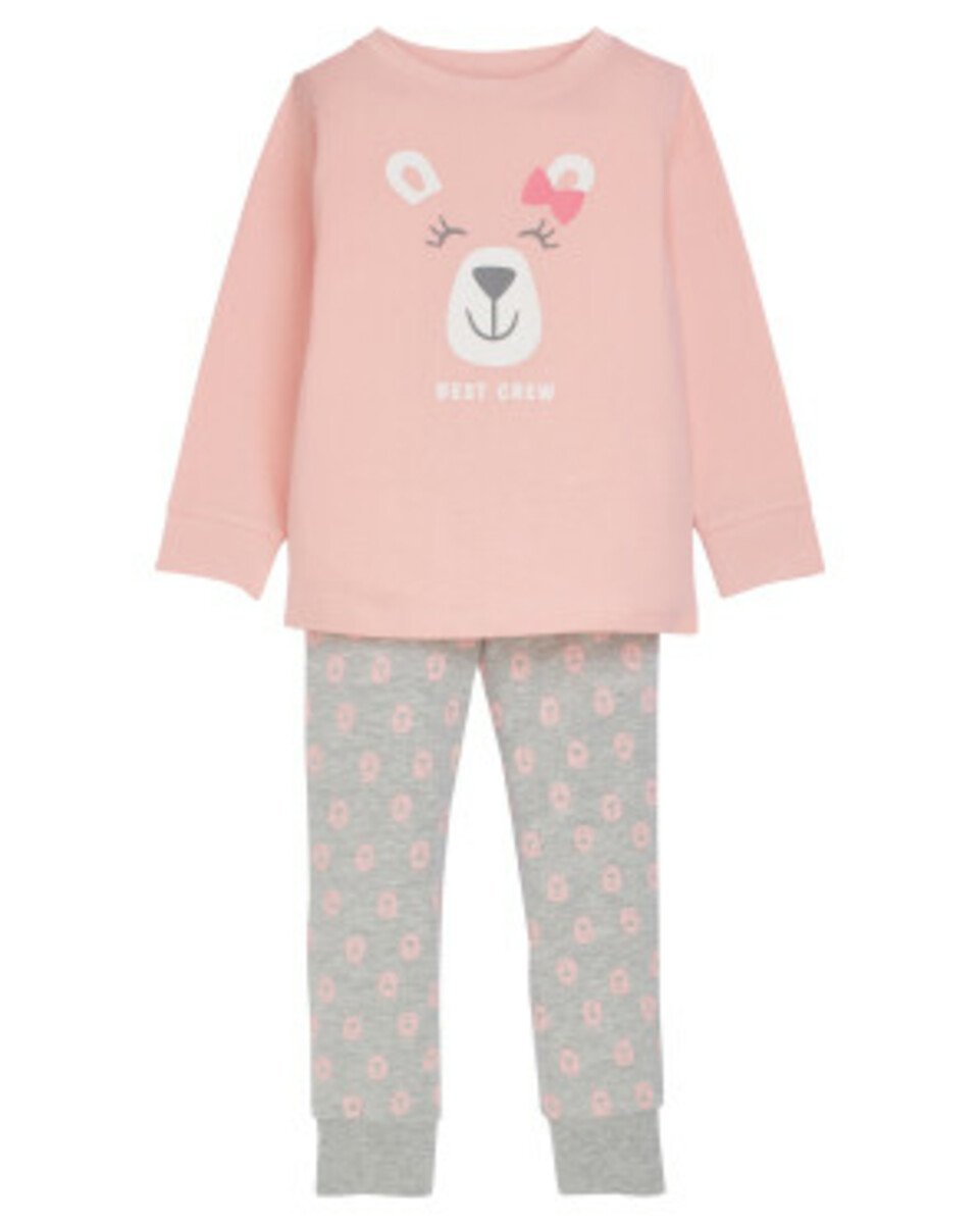 Pyjama Identic Nature Tlg Set Rosa Von Kik Ansehen