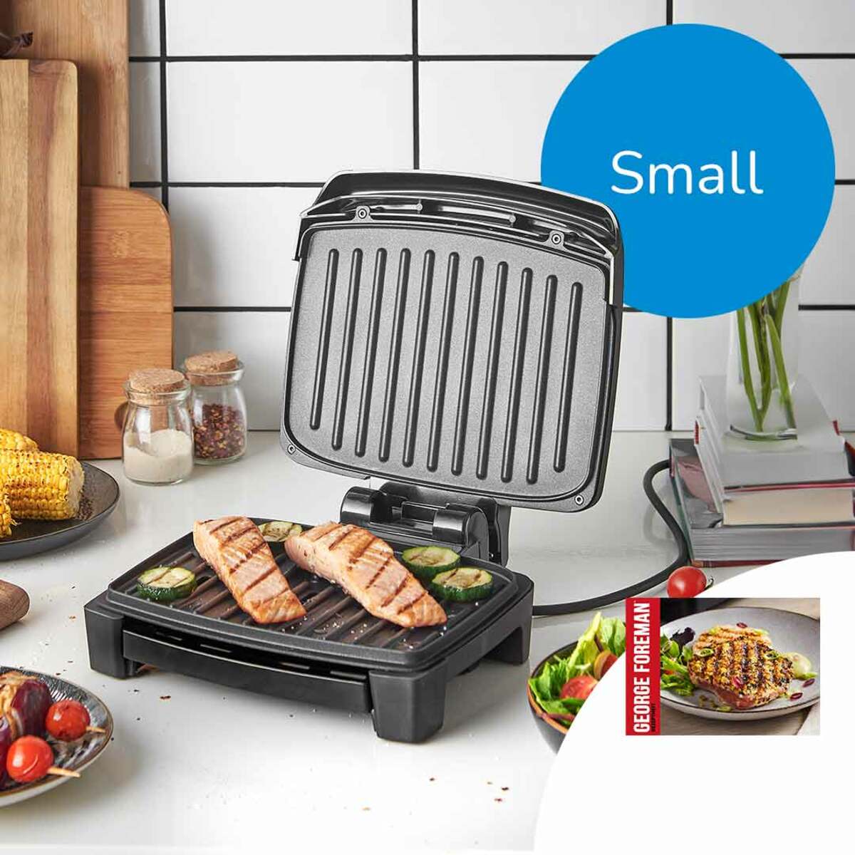 Foreman Immersa Grill Kontaktgrill, small im für 59,99