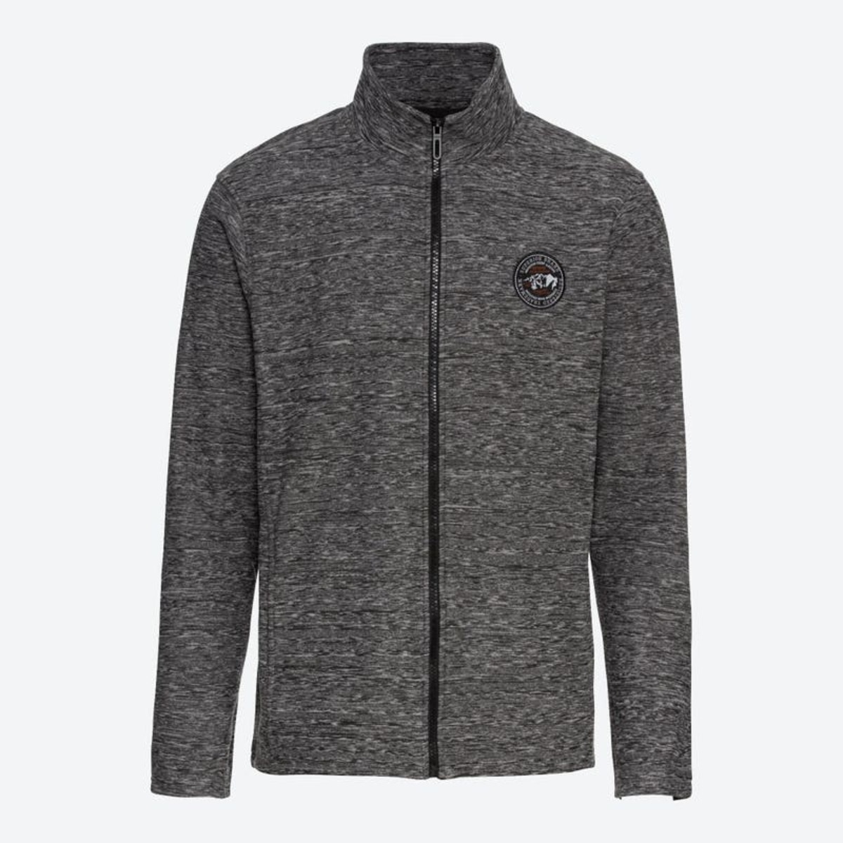 Bild 1 von Herren-Fleece-Jacke mit Stehkragen