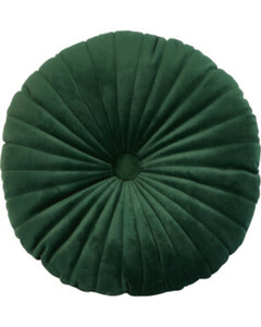 Kissen
       
       Samt, Ø ca. 30 cm
   
      dunkelgrün