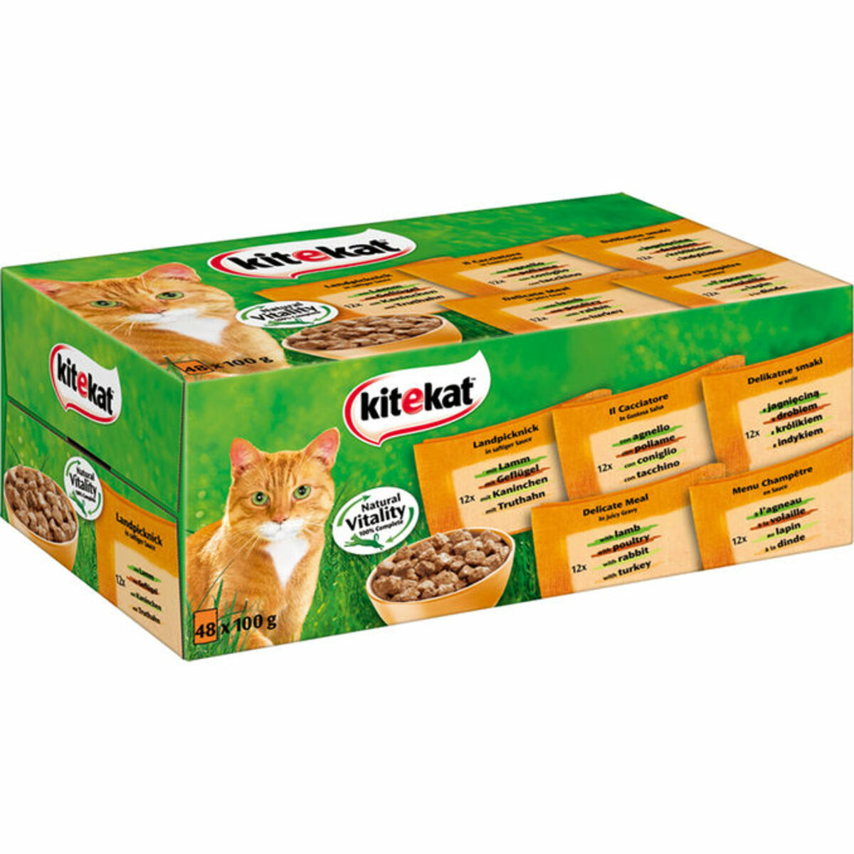Bild 1 von Kitekat Landpicknick in saftiger Sauce, 48er Pack