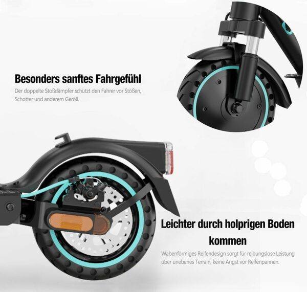 Bild 3 von RCB E-Scooter, 8.5" E-roller mit Straßenzulassung ABE, Max rang 25km mit APP