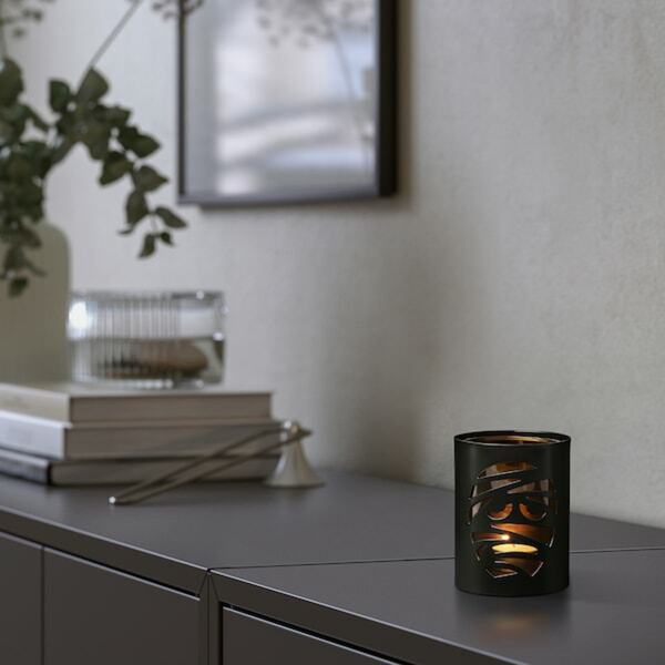 Bild 2 von KUSTFYR  Teelichthalter, Mumie