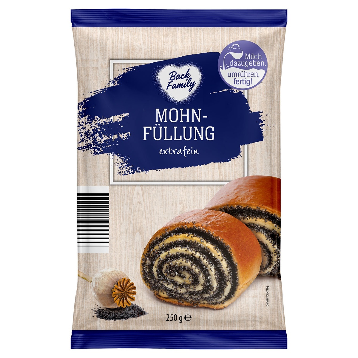Bild 2 von BACK FAMILY Backfüllung 250 g