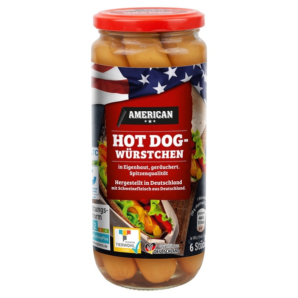 Bild 1 von AMERICAN Hotdog-Würstchen 550 g