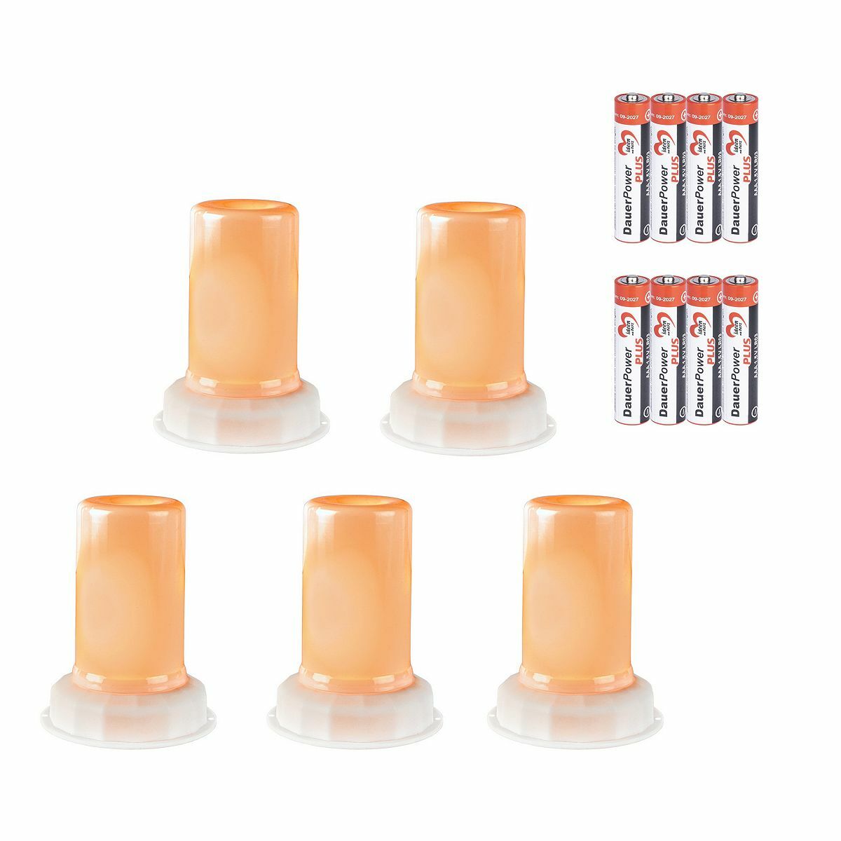 Bild 1 von KARIN JITTENMEIER Dekorations-Set LED-Flammlichter Timerfunktion 21tlg.