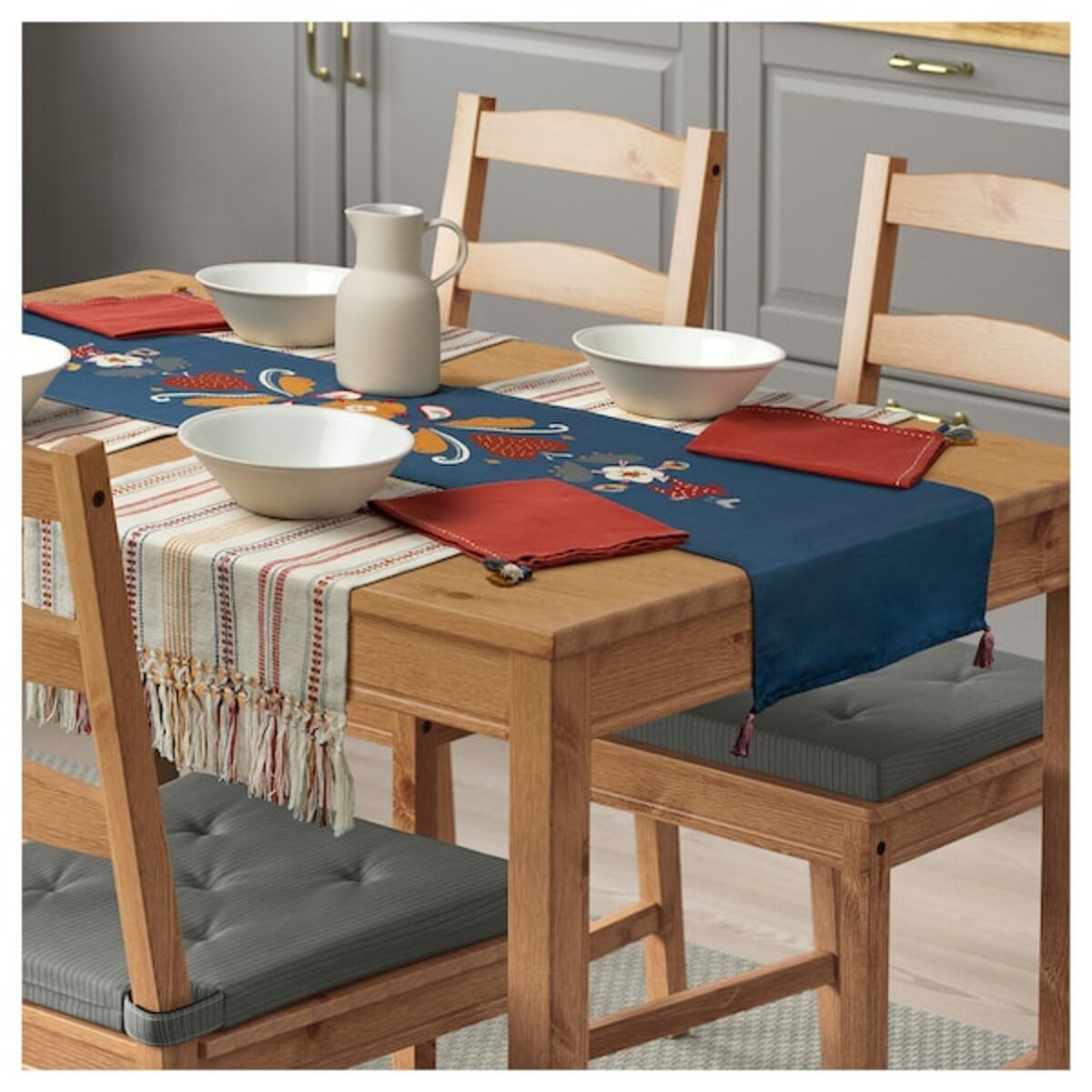 Bild 4 von SLÄTTIKA  Serviette, dunkelrot