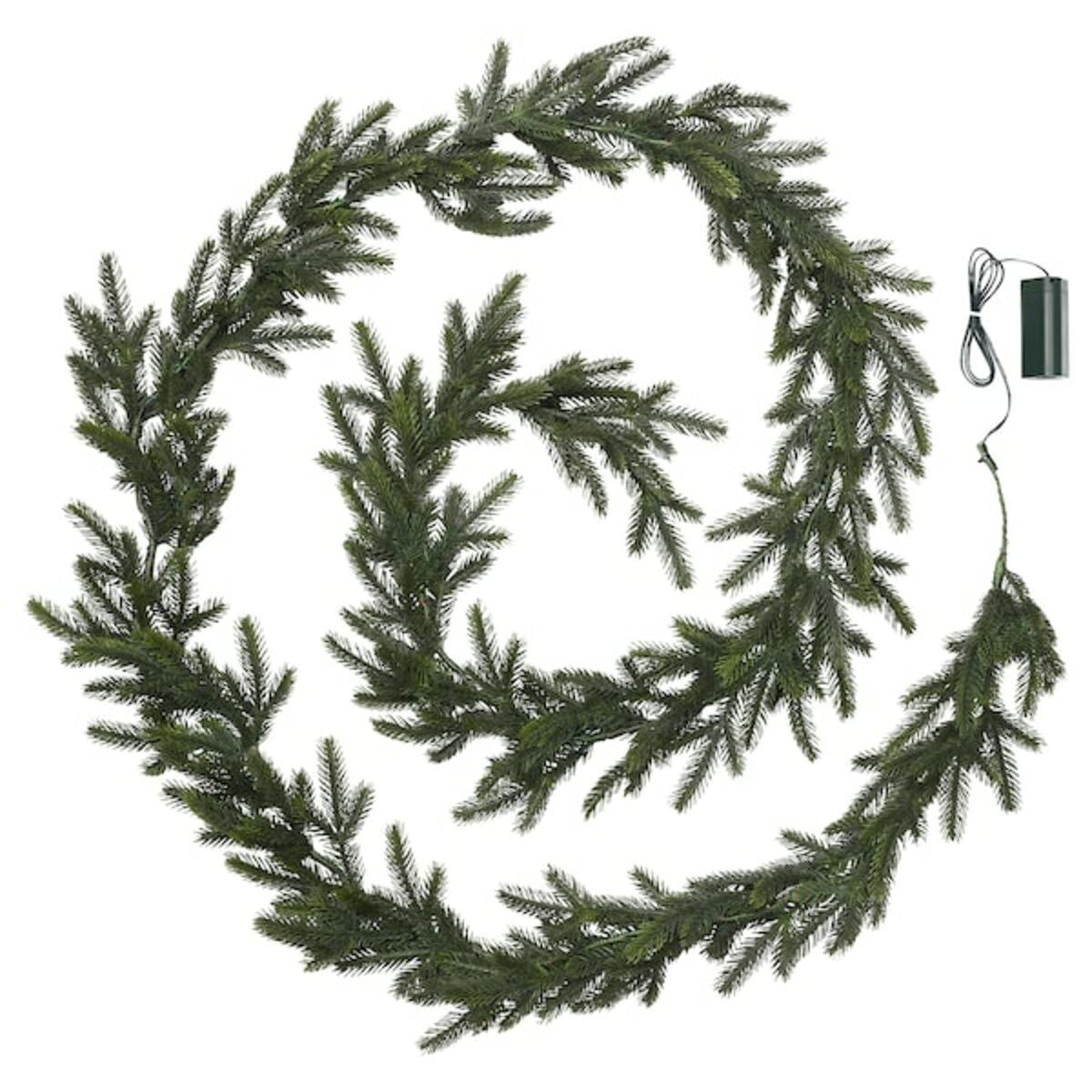 Bild 1 von STRÅLA  LED-Girlande, batteriebetrieben künstlich