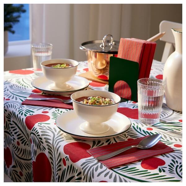 Bild 2 von VINTERFINT  Papierserviette, Streifen rot