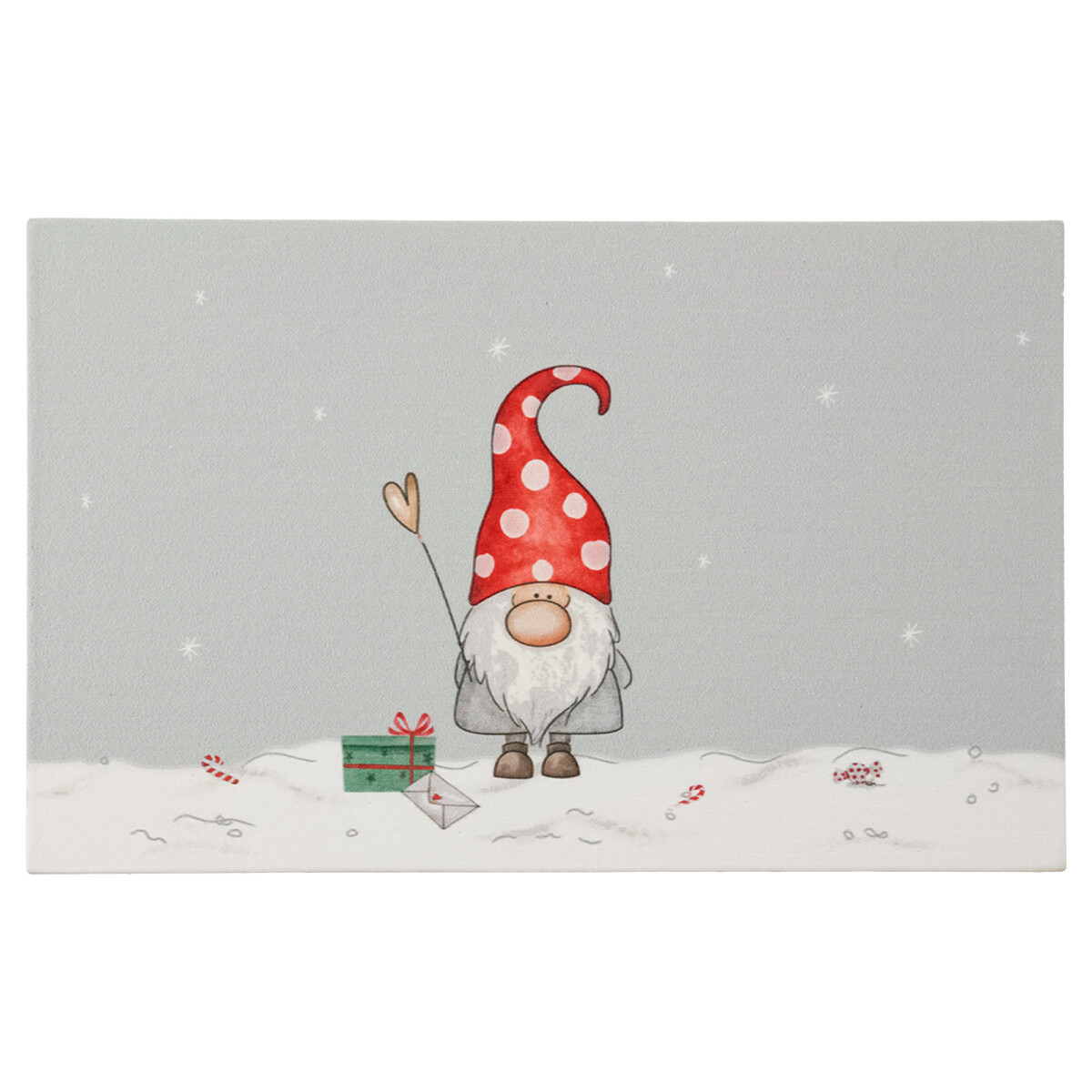 Bild 1 von Weihnachts-Postkarte aus Holz