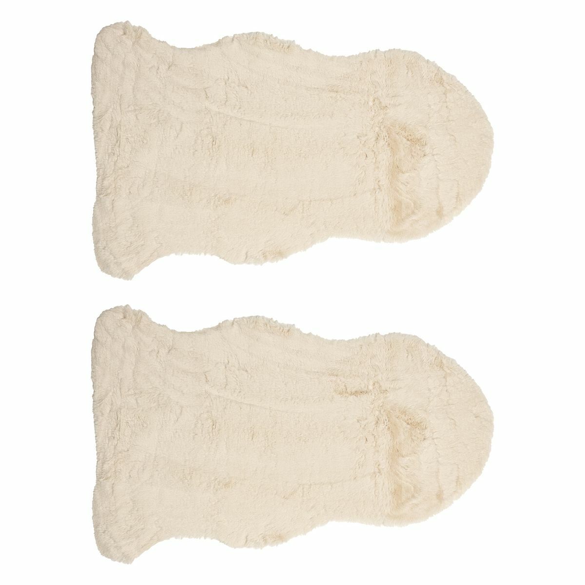 Bild 1 von MONT CHALET 2 Deko-Lammfelle Fellimitat rutschfeste Rückseite waschbar, 60x90cm