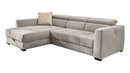 Bild 1 von Ecksofa mit Bettkasten grau 300 x 196 cm - FIORINA