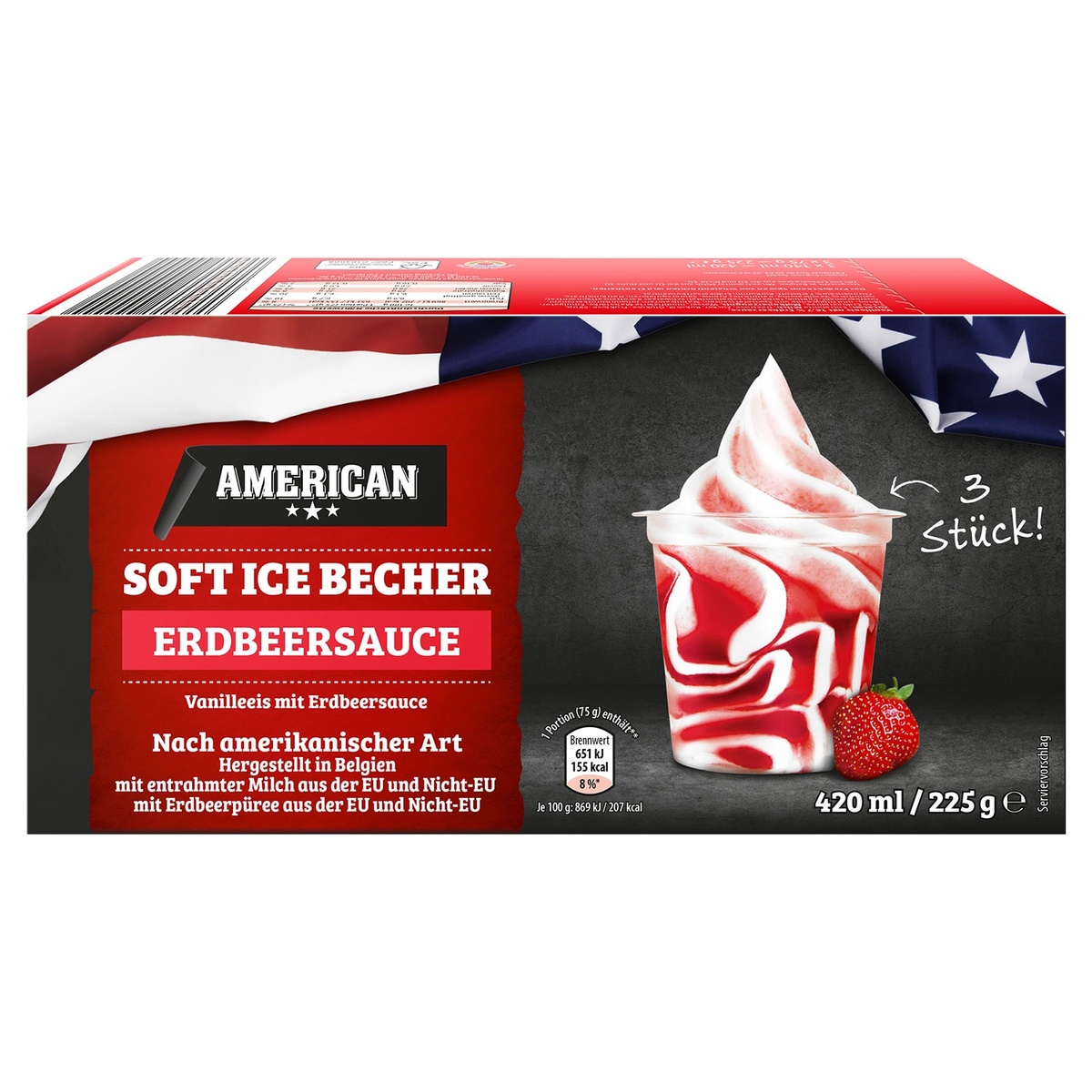 Bild 1 von AMERICAN Soft-Ice-Becher 420 ml