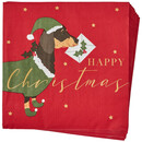 Bild 1 von 20 Servietten mit Dackel-Motiv