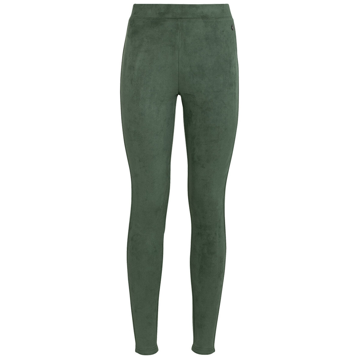 Bild 1 von Damen Velours-Jeggings mit Elastikbund