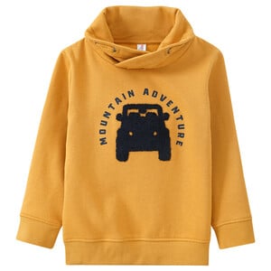 Jungen Sweatshirt mit Schalkragen