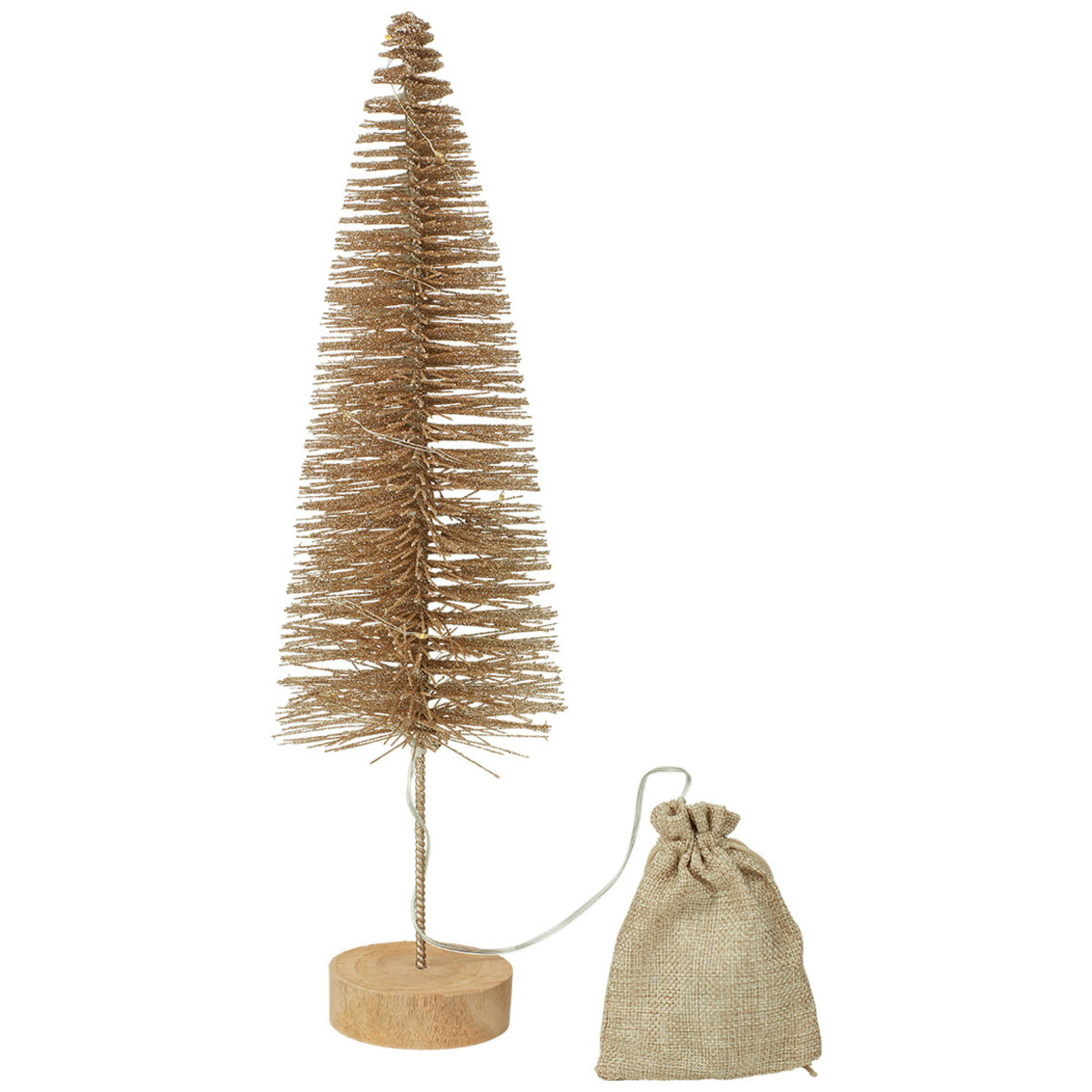 Bild 1 von Großer Deko-Baum mit Glitzer und LED