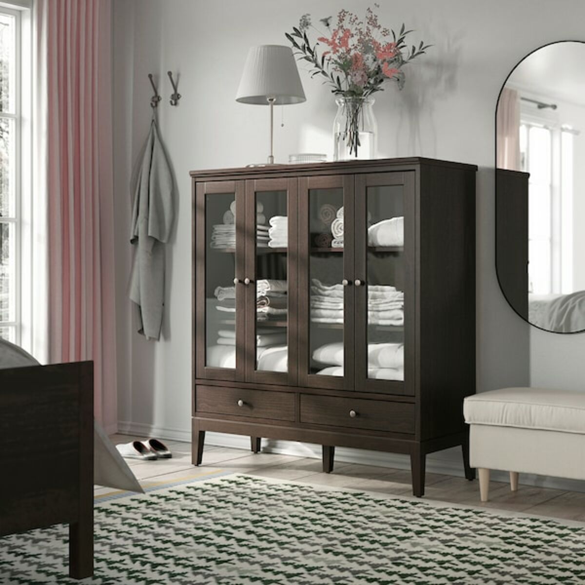 Bild 2 von DVÄRGGRÄS  Teppich, bunt