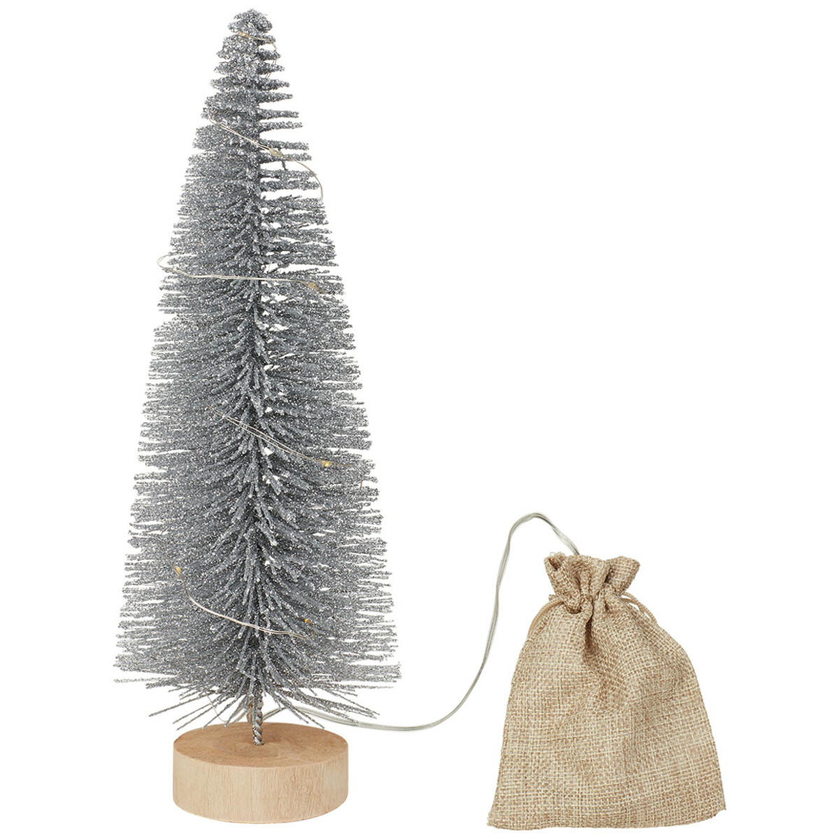 Bild 1 von Mittlerer Deko-Baum mit Glitzer und LED