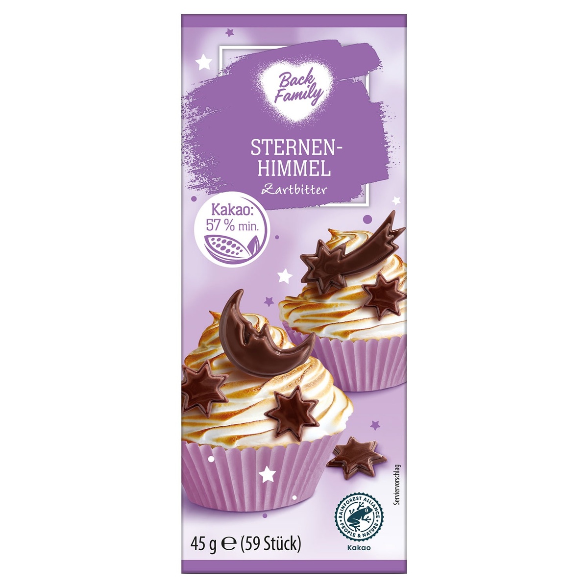 Bild 1 von BACK FAMILY Schokodekor 45 g