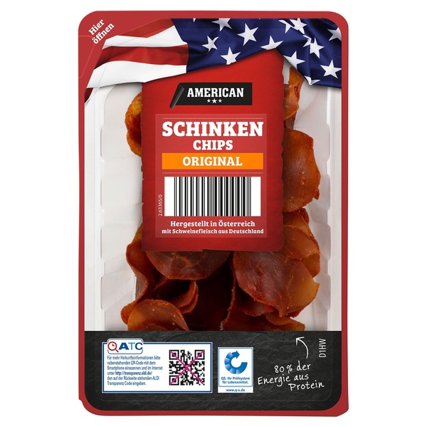 Bild 1 von AMERICAN Schinkenchips 40 g