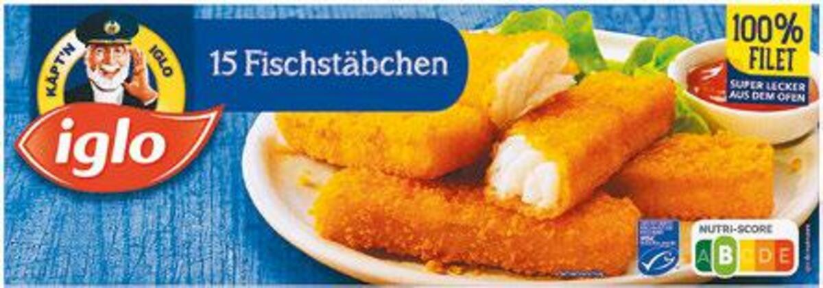 Bild 1 von Iglu Fischstäbchen oder Backfischsstäbchen