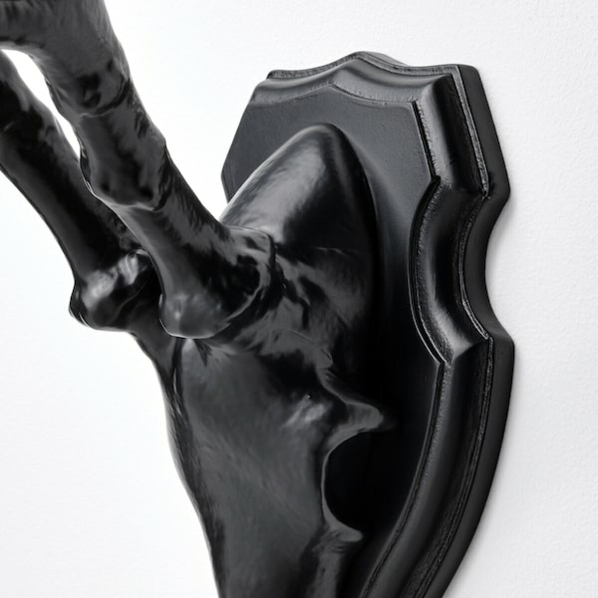 Bild 3 von GÅRDSTÅNGA  Wanddekoration, Horn schwarz