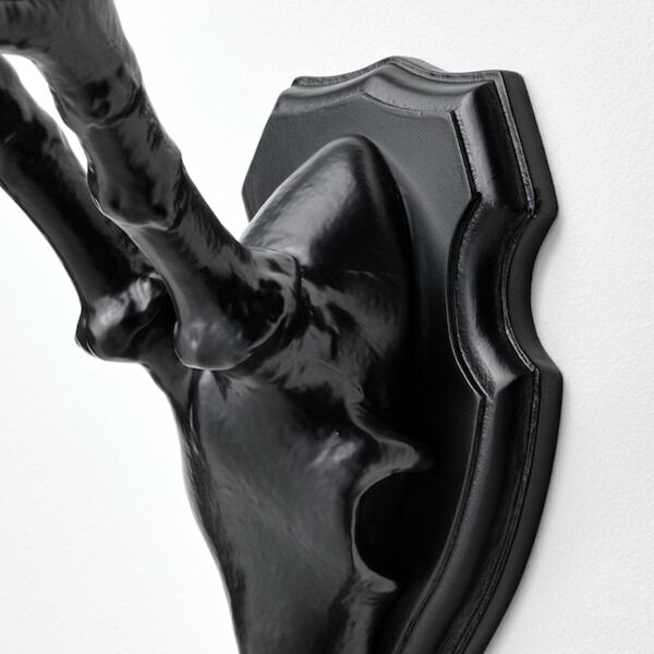 Bild 3 von GÅRDSTÅNGA  Wanddekoration, Horn schwarz