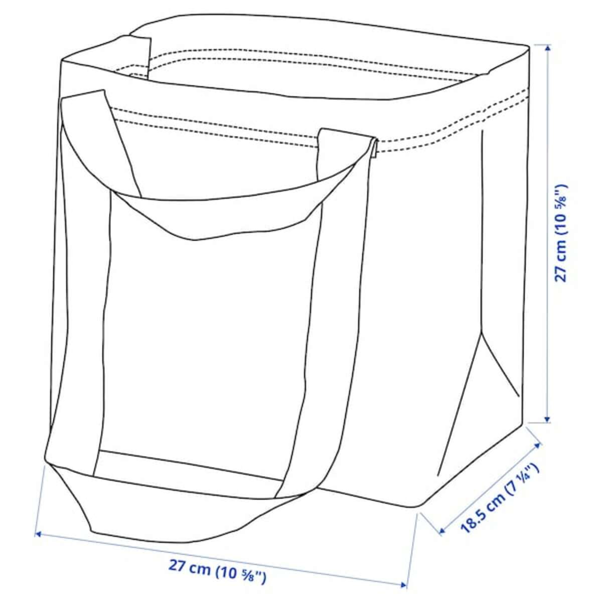 Bild 3 von KUSTFYR  Tasche, schwarz/weiß