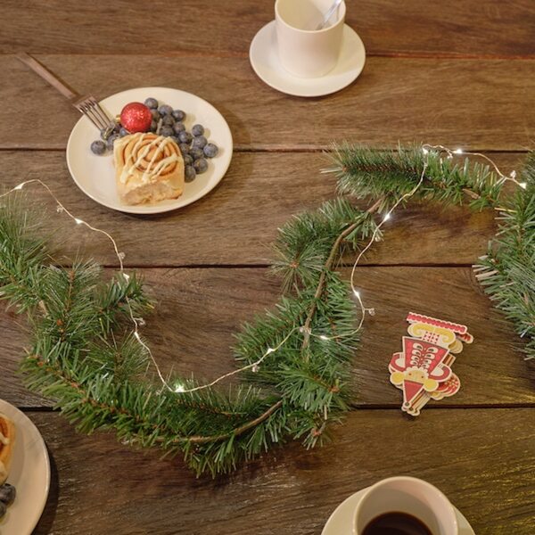 Bild 2 von VINTERFINT  Girlande, drinnen/draußen/Kiefer Fichte