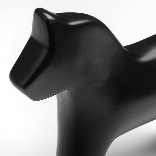 Bild 2 von KLOTPLATAN  Dekopferd, schwarz