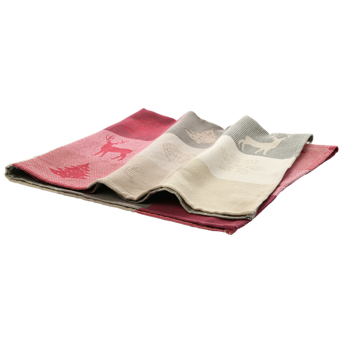 Bild 1 von Tischdecke mit Jaquard-Karo und Motiven