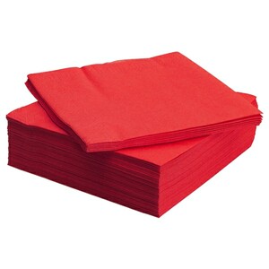 FANTASTISK  Papierserviette, rot