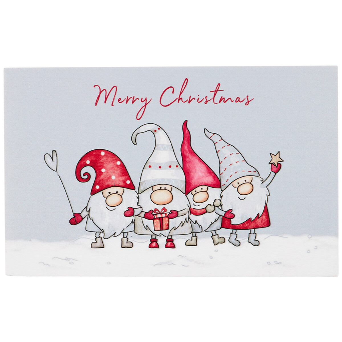 Bild 1 von Weihnachts-Postkarte aus Holz
