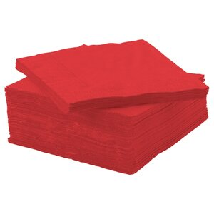 FANTASTISK  Papierserviette, rot