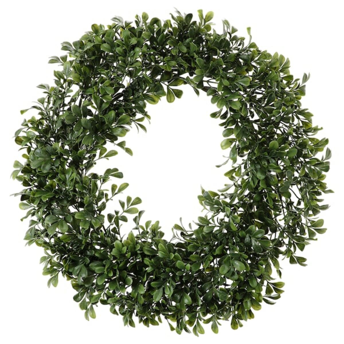 Bild 1 von VINTERFINT  Kranz künstl., drinnen/draußen Buchsbaum