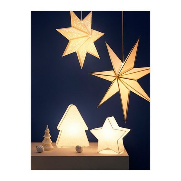 Bild 2 von STRÅLA  Tischleuchte, sternförmig/weiß