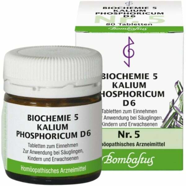 Bild 1 von Biochemie 5 Kalium phosphoricum D 6 Tabl 80  St