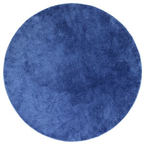 STOENSE  Teppich Kurzflor, blau