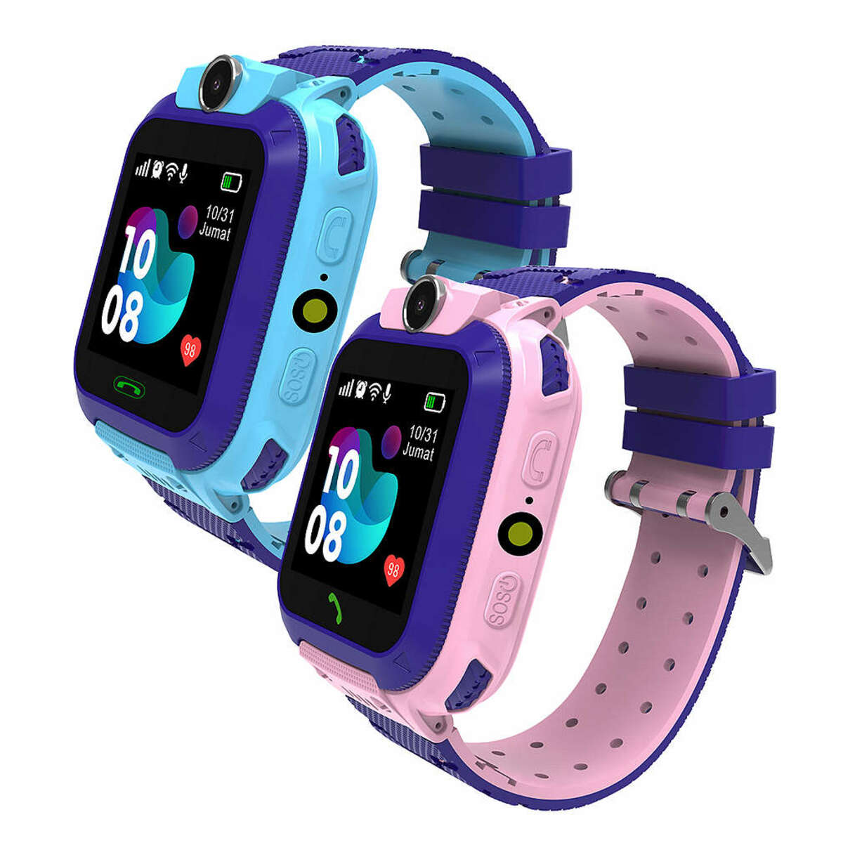 Bild 1 von MEBUS Kinder-SOS-Smartwatch »70900/70901« bei Kaufland